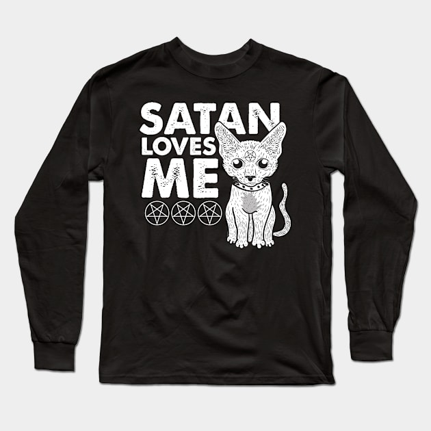 Not Today Jesus Atheist Satanic Funny Gift Idea Long Sleeve T-Shirt by dconciente